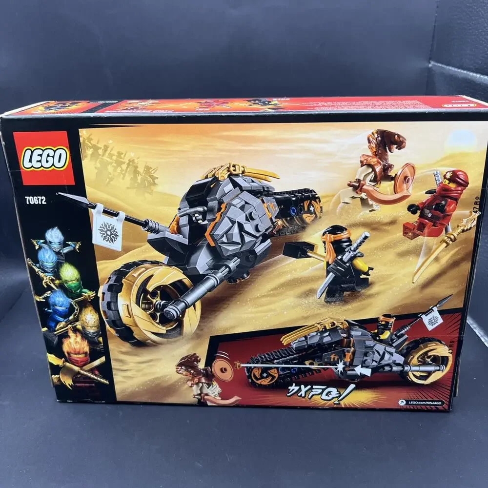 LEGO 70672 NINJAGO Cole's Dirt Bike-New/Sealed